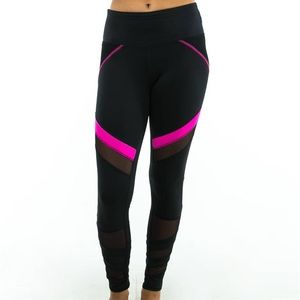 Lucky in Love Off The Charts Moto Mesh Legging S